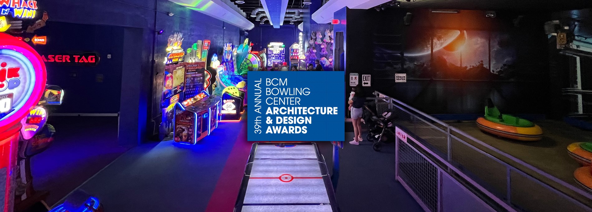 QubicaAMF: FunDimension - Bowling Design Awards banner